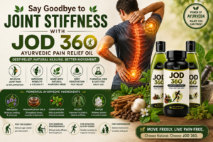 Say Goodbye to Joint Stiffness with Jod 360 Ayurvedic Pain Relief Oil